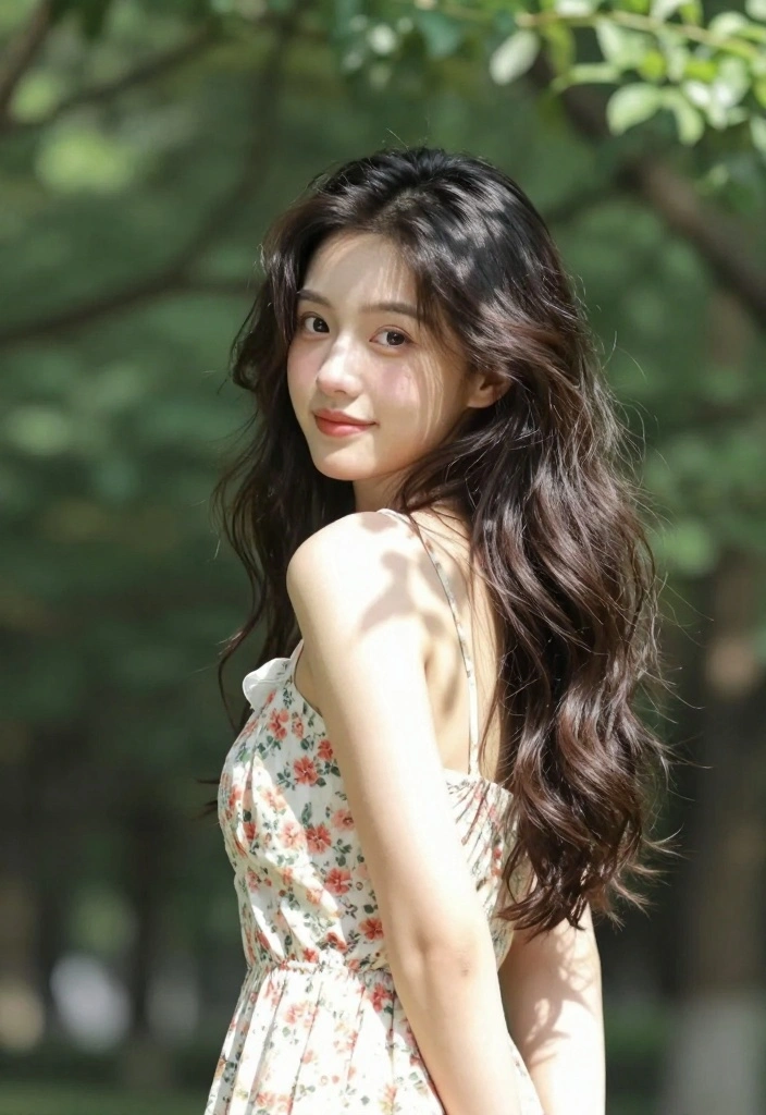 25 Pinterest-Worthy Poses for Women That Will Make You Look Like a Model! - 1. The Classic Over-the-Shoulder Look 1