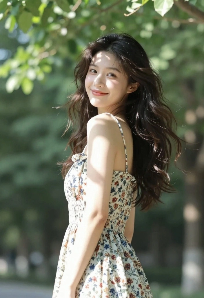 25 Pinterest-Worthy Poses for Women That Will Make You Look Like a Model! - 1. The Classic Over-the-Shoulder Look 2