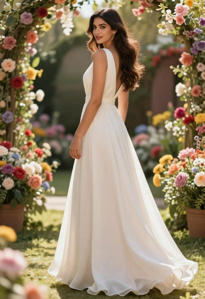 25 Pinterest-Worthy Poses for Women That Will Make You Look Like a Model! - 1. The Classic Over-the-Shoulder Look 3