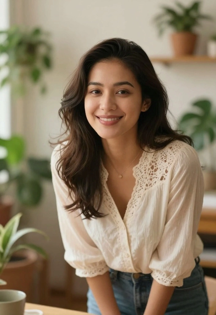 25 Pinterest-Worthy Poses for Women That Will Make You Look Like a Model! - 11. The Soft Lean 2