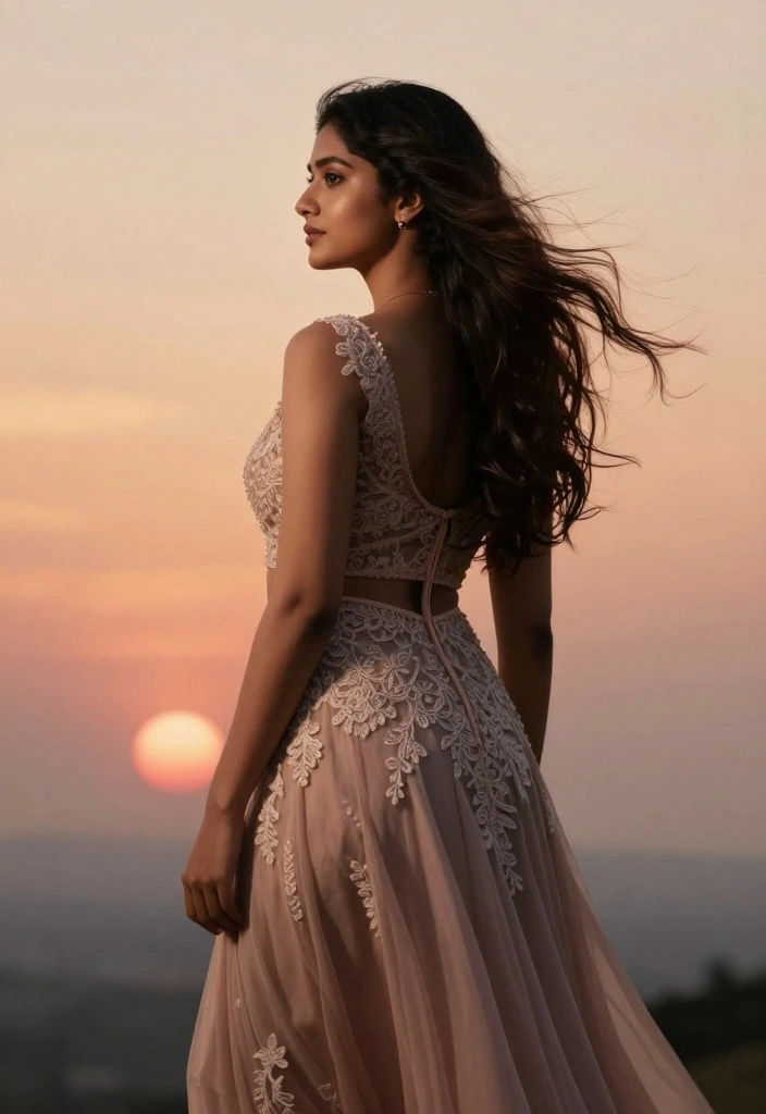 25 Pinterest-Worthy Poses for Women That Will Make You Look Like a Model! - 12. The Back Turned Pose 2