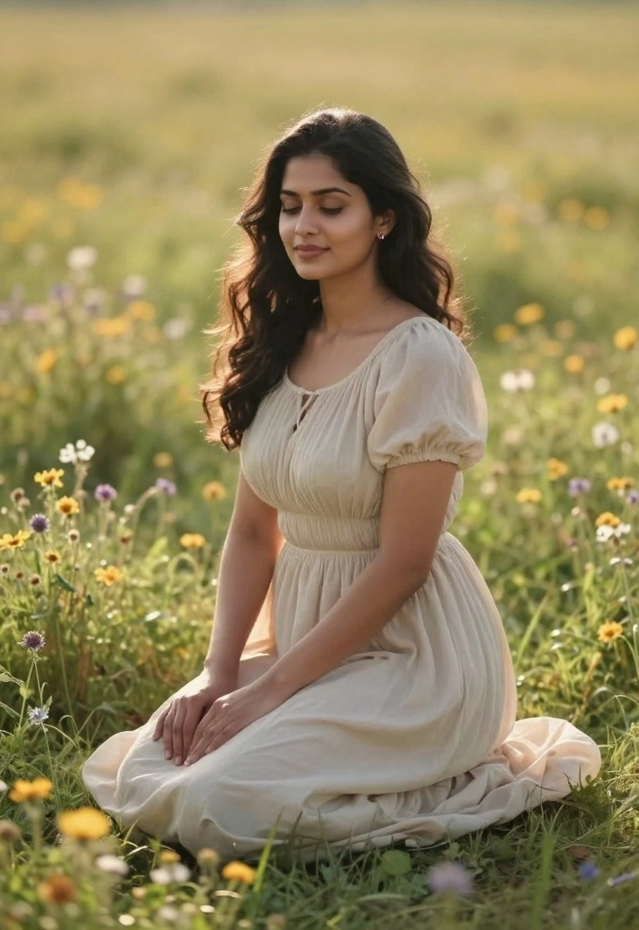 25 Pinterest-Worthy Poses for Women That Will Make You Look Like a Model! - 12. The Kneeled Pose 1