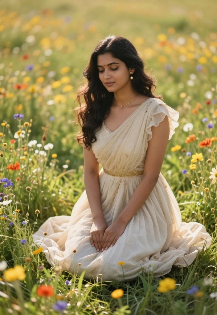 25 Pinterest-Worthy Poses for Women That Will Make You Look Like a Model! - 12. The Kneeled Pose 3