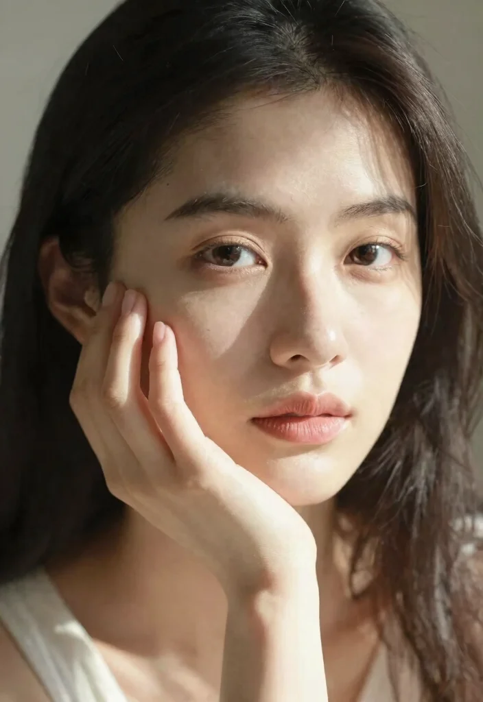 25 Pinterest-Worthy Poses for Women That Will Make You Look Like a Model! - 13. The Supportive Hand 2