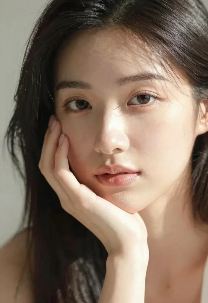 25 Pinterest-Worthy Poses for Women That Will Make You Look Like a Model! - 13. The Supportive Hand 3