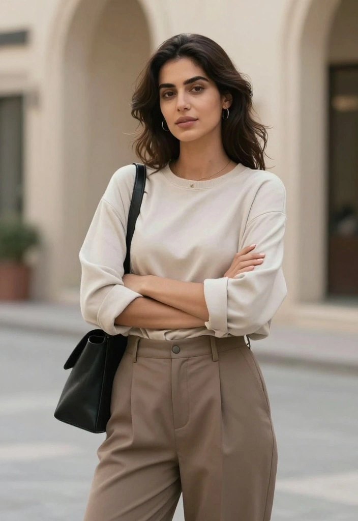 25 Pinterest-Worthy Poses for Women That Will Make You Look Like a Model! - 14. The Crossover Pose 3