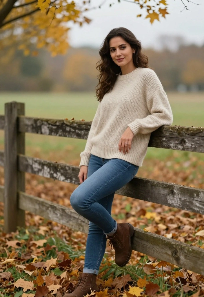 25 Pinterest-Worthy Poses for Women That Will Make You Look Like a Model! - 16. The Casual Lean 2