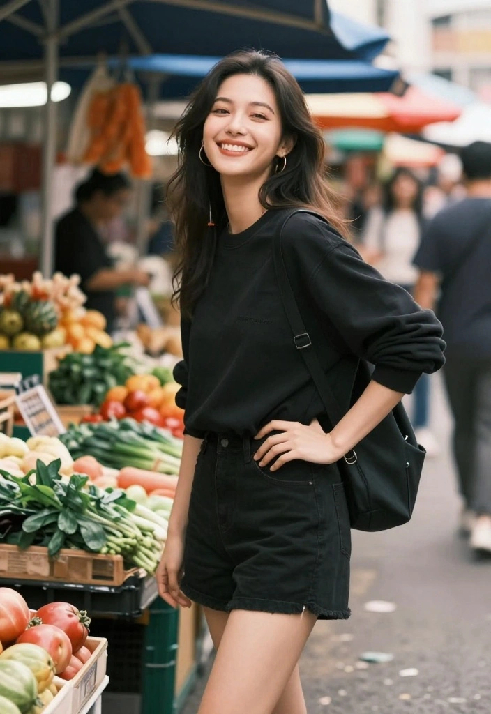 25 Pinterest-Worthy Poses for Women That Will Make You Look Like a Model! - 17. The Flirty Hand on Hip 2