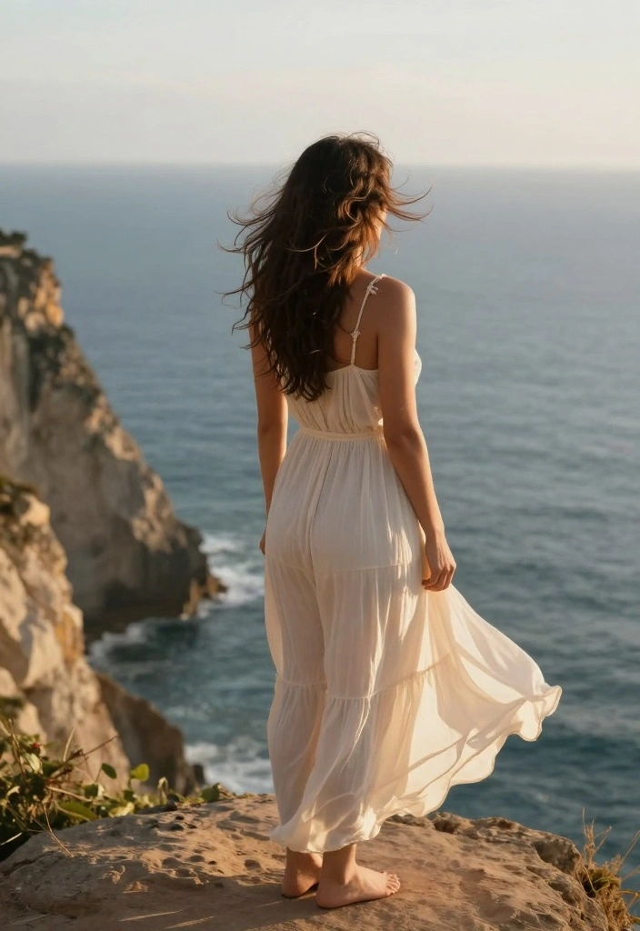 25 Pinterest-Worthy Poses for Women That Will Make You Look Like a Model! - 18. The Back View 2