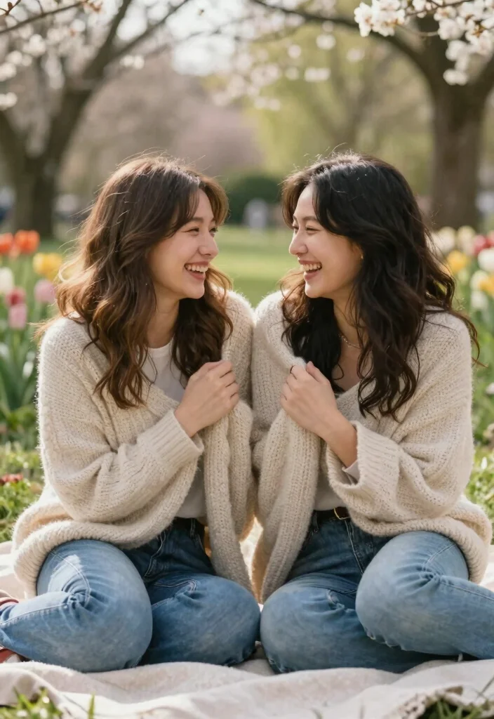 25 Pinterest-Worthy Poses for Women That Will Make You Look Like a Model! - 19. The Cozy Cuddle Pose 1