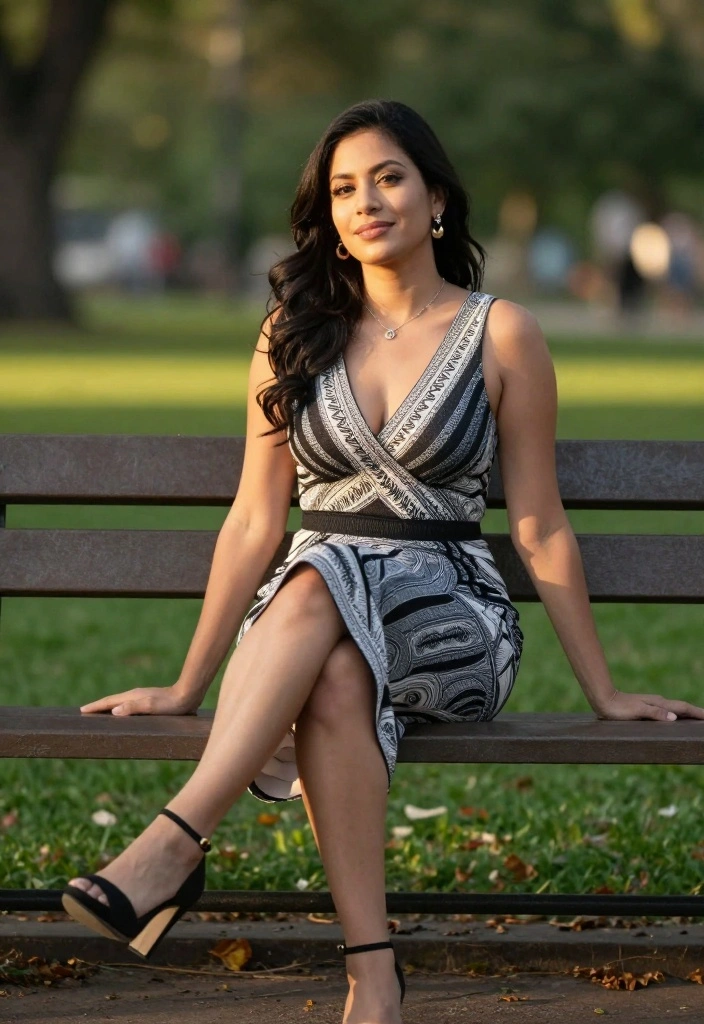 25 Pinterest-Worthy Poses for Women That Will Make You Look Like a Model! - 19. The Seated Grace 1