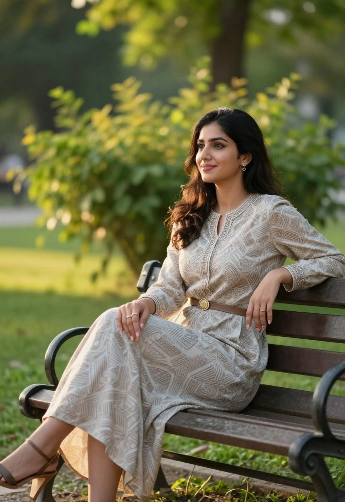 25 Pinterest-Worthy Poses for Women That Will Make You Look Like a Model! - 19. The Seated Grace 2