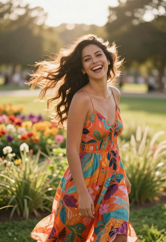 25 Pinterest-Worthy Poses for Women That Will Make You Look Like a Model! - 2. The Candid Laugh 1