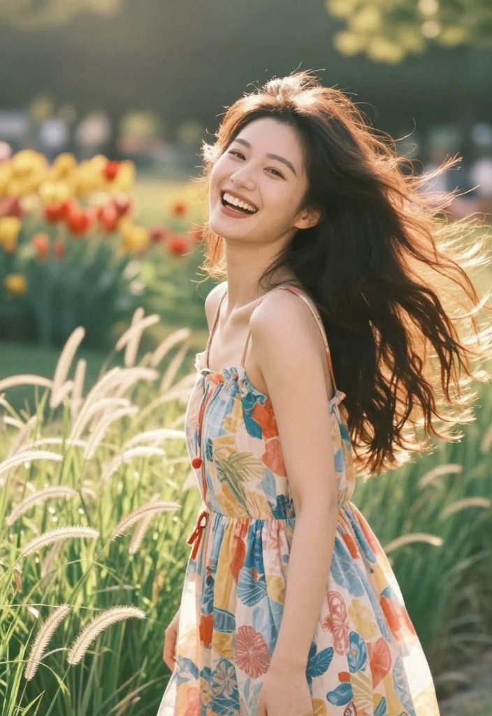 25 Pinterest-Worthy Poses for Women That Will Make You Look Like a Model! - 2. The Candid Laugh 2