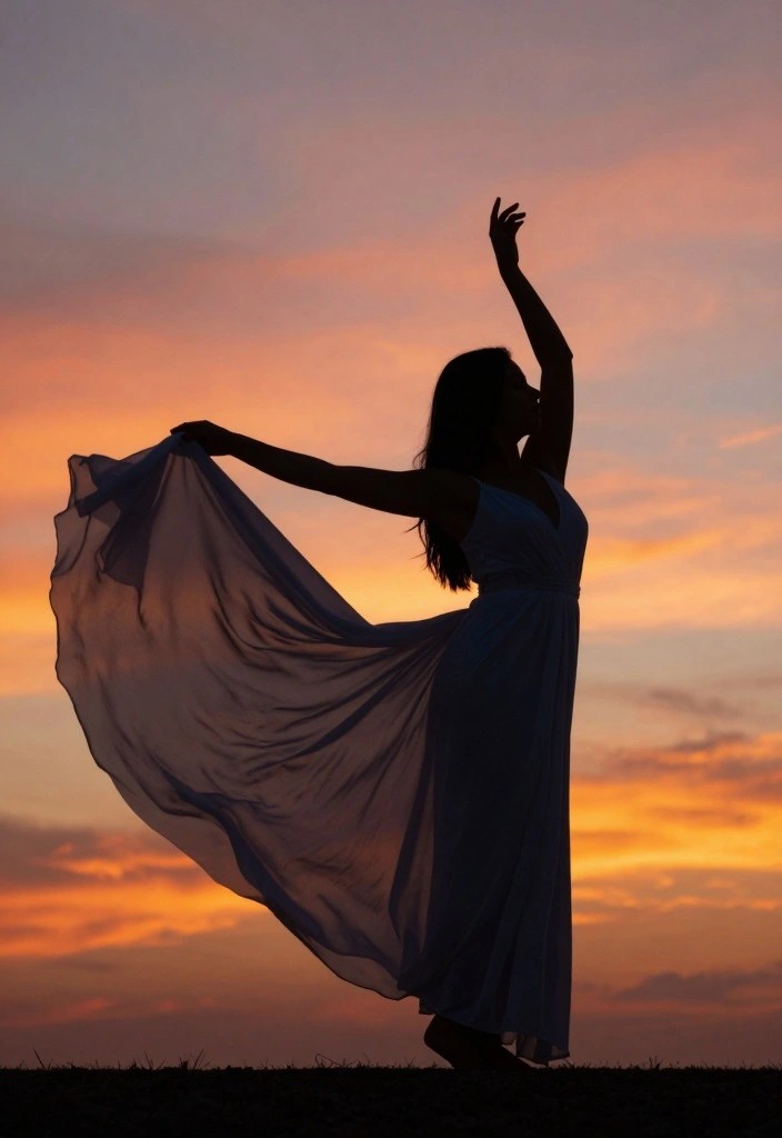 25 Pinterest-Worthy Poses for Women That Will Make You Look Like a Model! - 21. The Silhouette Pose 1