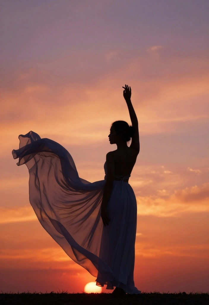 25 Pinterest-Worthy Poses for Women That Will Make You Look Like a Model! - 21. The Silhouette Pose 3