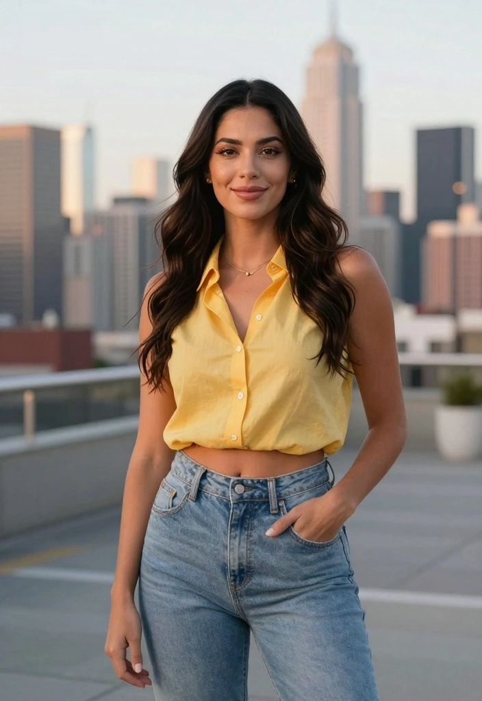 25 Pinterest-Worthy Poses for Women That Will Make You Look Like a Model! - 22. The Frontal Stance 2