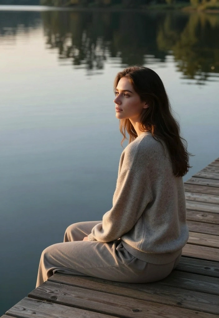 25 Pinterest-Worthy Poses for Women That Will Make You Look Like a Model! - 23. The Subtle Look Away 2