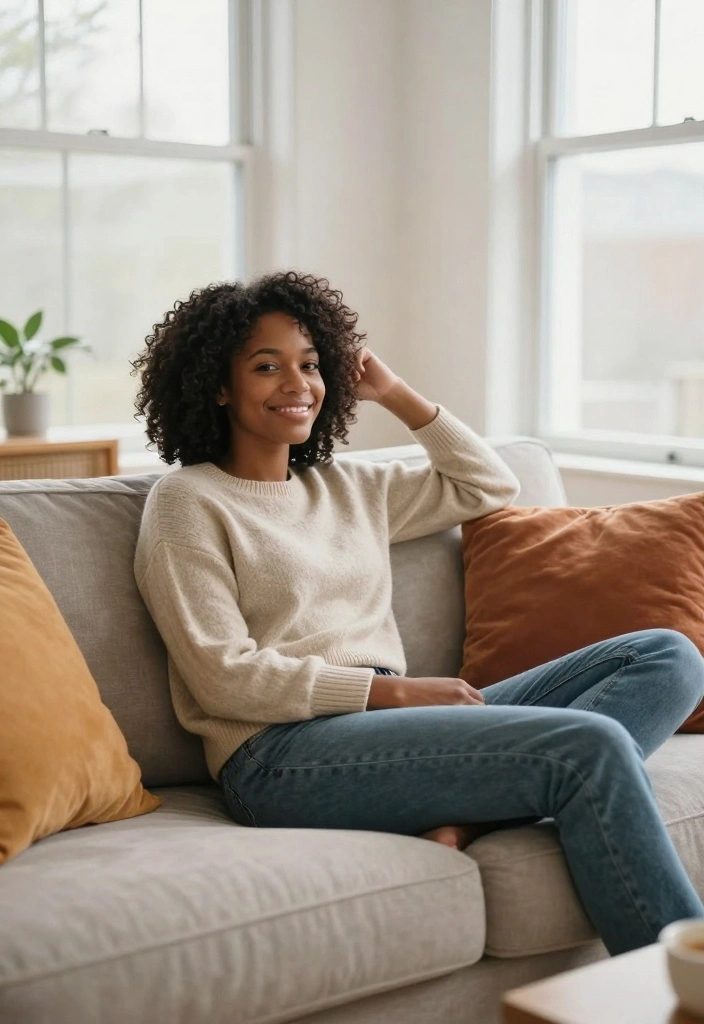 25 Pinterest-Worthy Poses for Women That Will Make You Look Like a Model! - 24. The Casual Lean Back 2