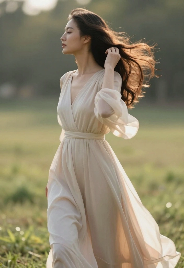 25 Pinterest-Worthy Poses for Women That Will Make You Look Like a Model! - 24. The Elegant Sweep 1