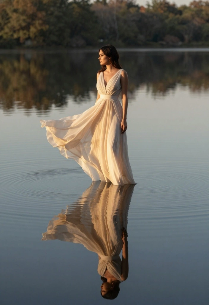 25 Pinterest-Worthy Poses for Women That Will Make You Look Like a Model! - 25. The Reflection Portrait 1