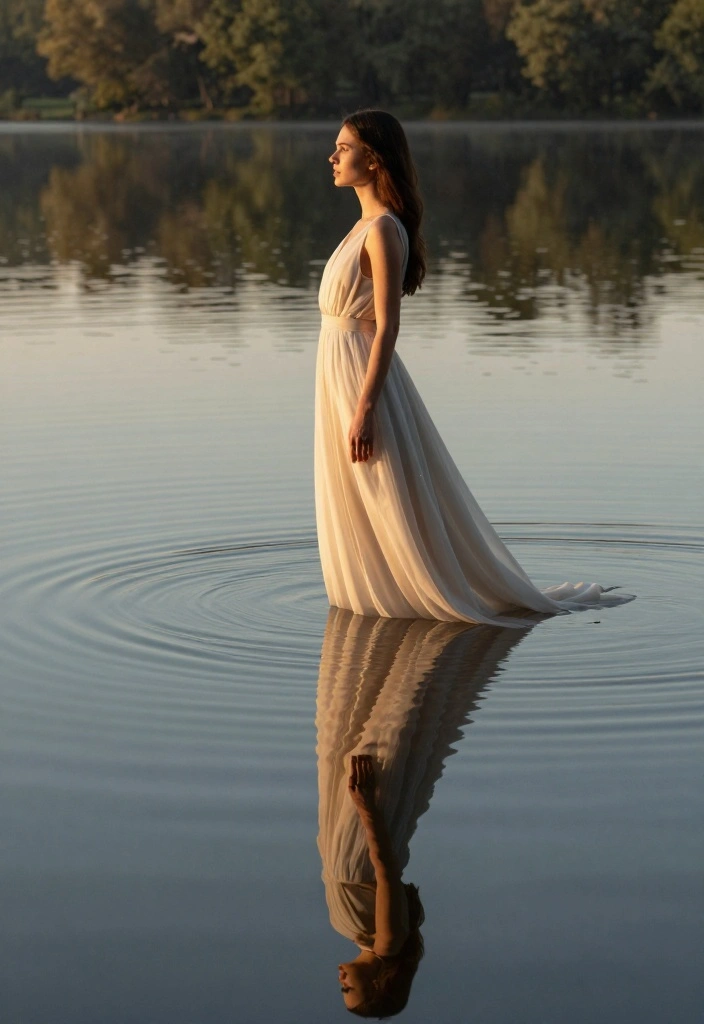 25 Pinterest-Worthy Poses for Women That Will Make You Look Like a Model! - 25. The Reflection Portrait 2