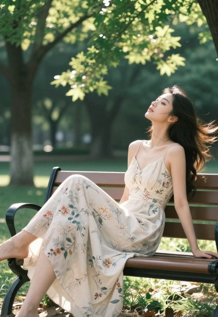 25 Pinterest-Worthy Poses for Women That Will Make You Look Like a Model! - 3. The Relaxed Sitting Pose 3