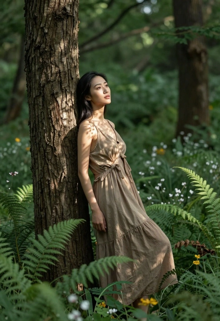 25 Pinterest-Worthy Poses for Women That Will Make You Look Like a Model! - 6. The Leaning Pose 1