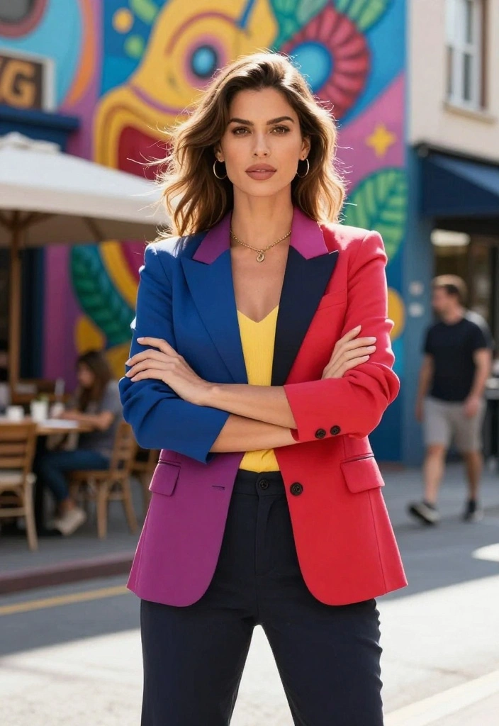 25 Pinterest-Worthy Poses for Women That Will Make You Look Like a Model! - 7. The Crossed Arm Confidence 1