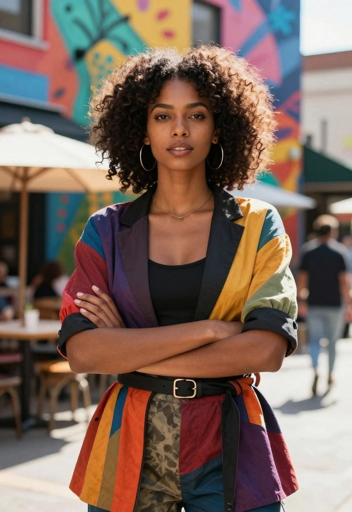 25 Pinterest-Worthy Poses for Women That Will Make You Look Like a Model! - 7. The Crossed Arm Confidence 3