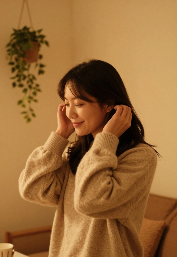 25 Pinterest-Worthy Poses for Women That Will Make You Look Like a Model! - 7. The Tucked-in Hair Pose 2