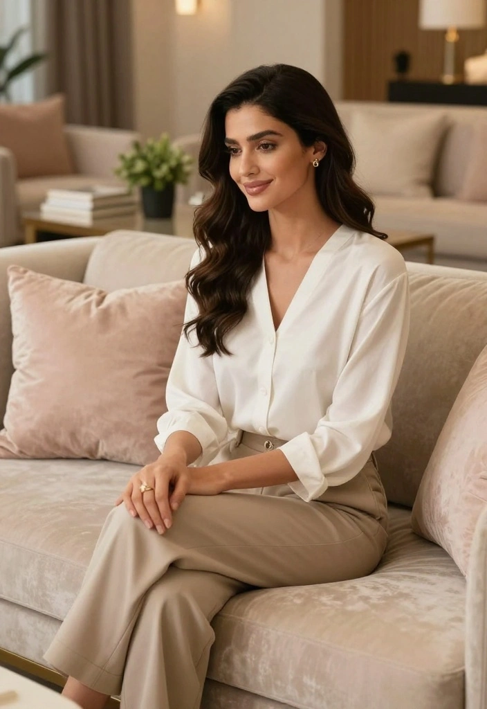 25 Pinterest-Worthy Poses for Women That Will Make You Look Like a Model! - 8. The Soft Smile 3