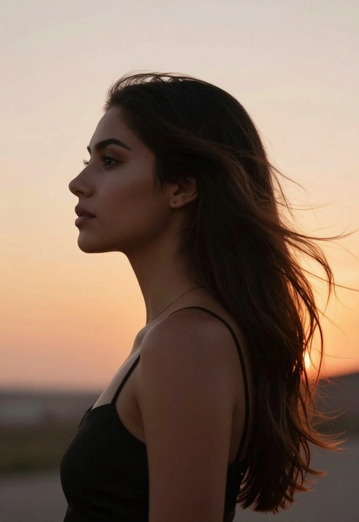 25 Pinterest-Worthy Poses for Women That Will Make You Look Like a Model! - 9. The Profile Shot 3