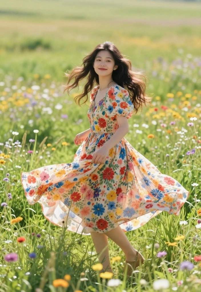 25 Pinterest-Worthy Poses for Women That Will Make You Look Like a Model! - 9. The Twirl Pose 2