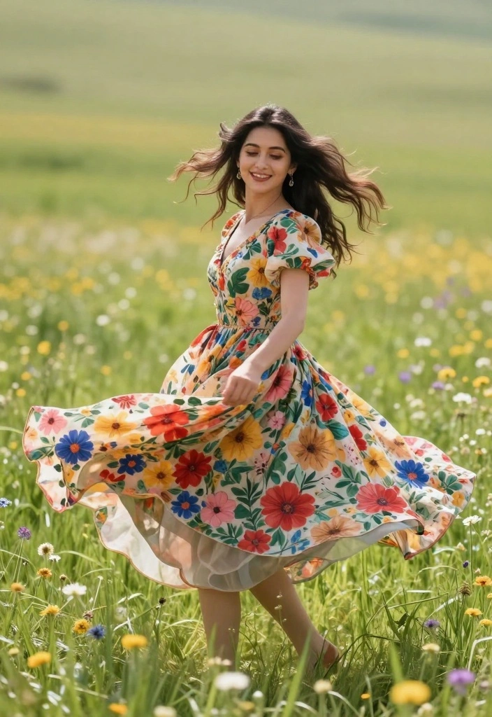 25 Pinterest-Worthy Poses for Women That Will Make You Look Like a Model! - 9. The Twirl Pose 3