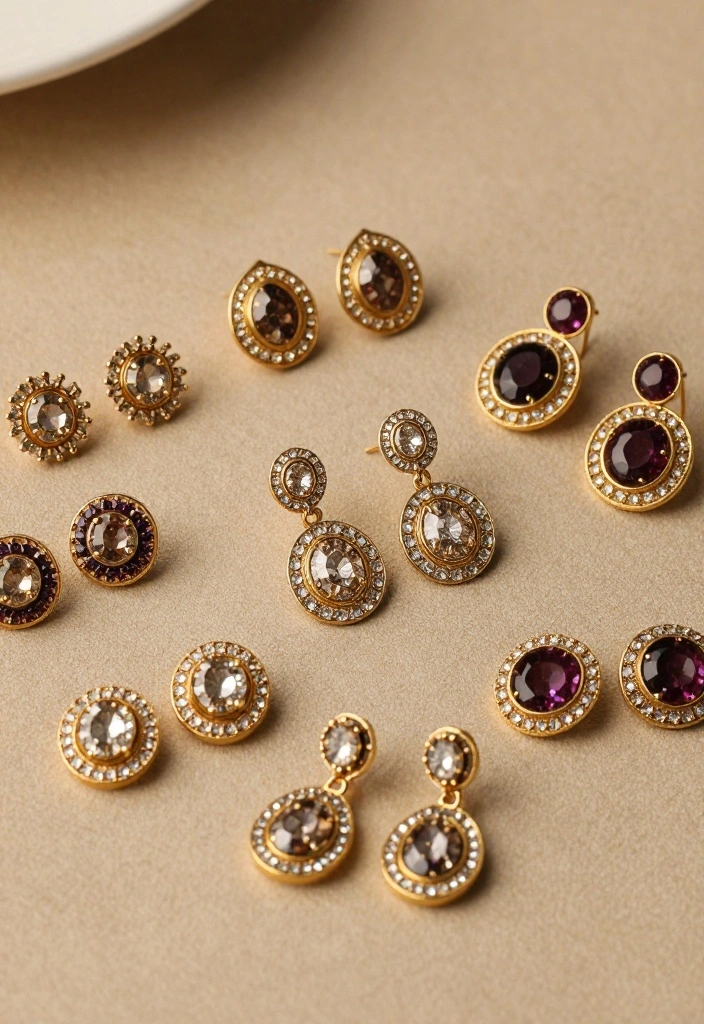 29 Must-Have Accessories to Level Up Women's Korean Apparel Fashion - 15. Vintage-Inspired Earrings 1