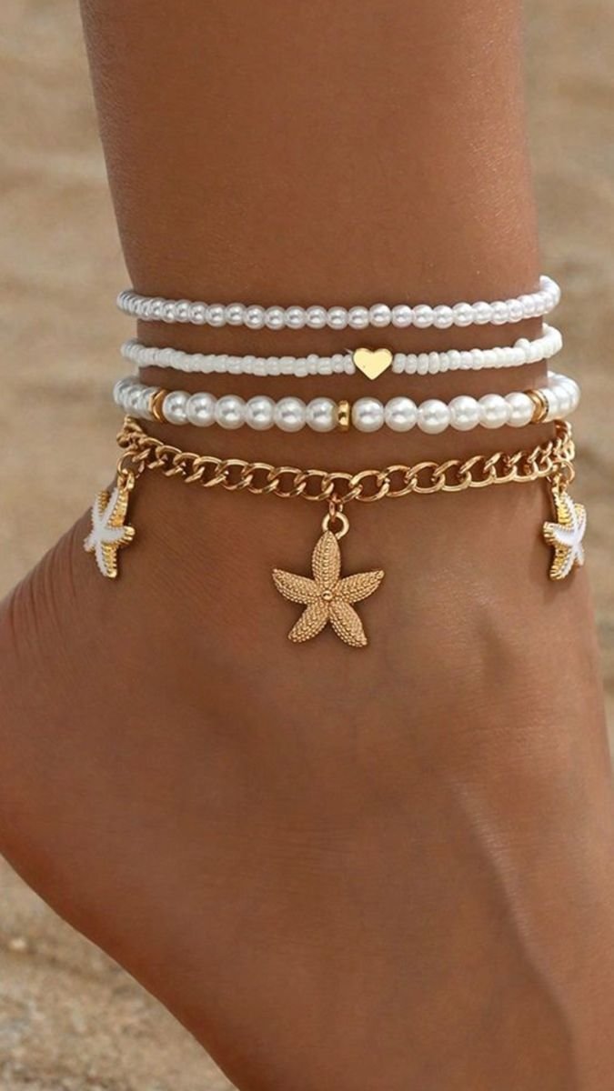 29 Must-Have Accessories to Level Up Women's Korean Apparel Fashion - 16. Stylish Anklets 1