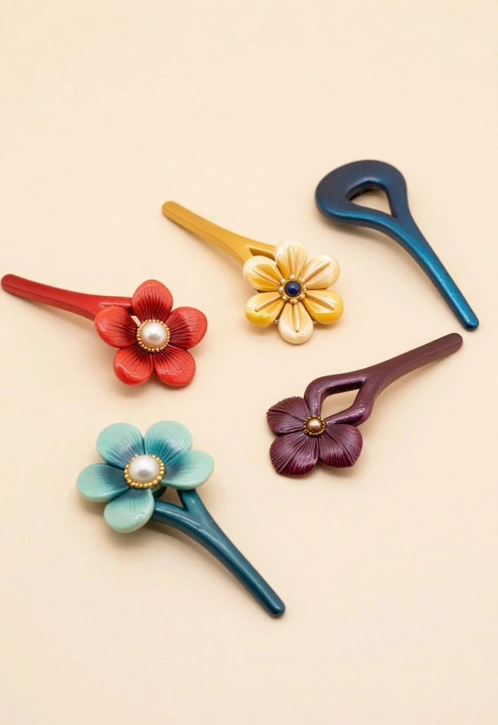 29 Must-Have Accessories to Level Up Women's Korean Apparel Fashion - 18. Artistic Hairpins 1