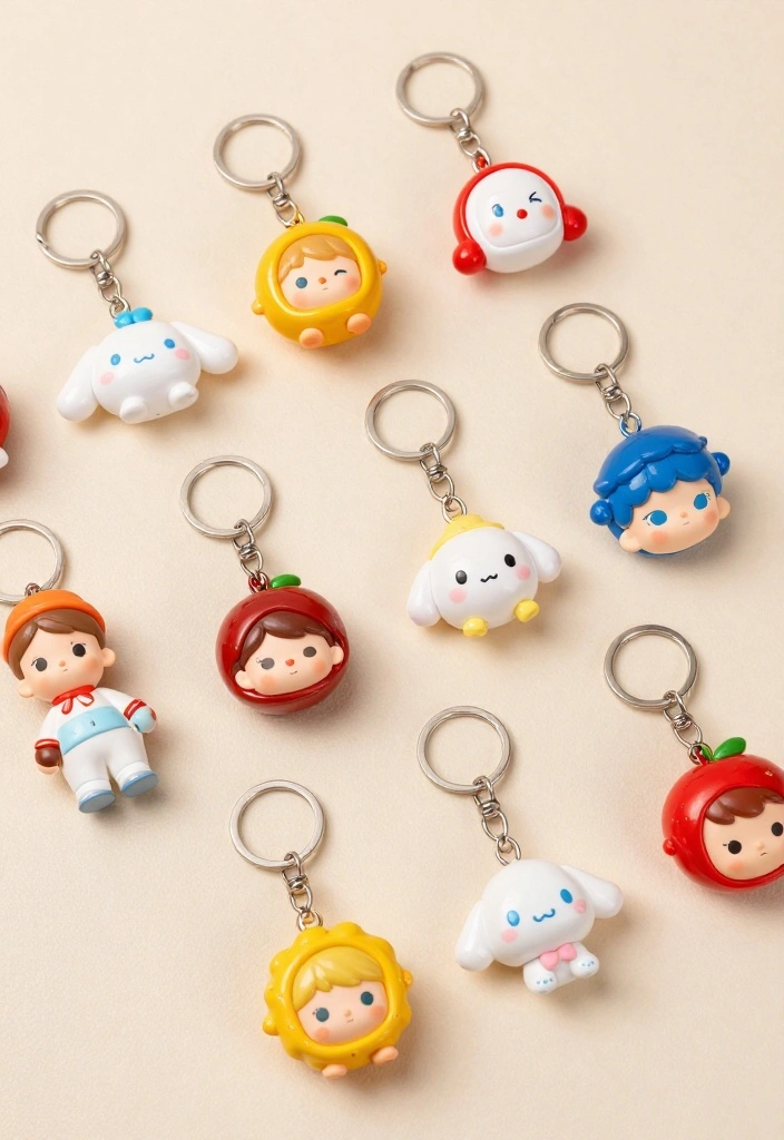 29 Must-Have Accessories to Level Up Women's Korean Apparel Fashion - 21. Unique Keychains 1