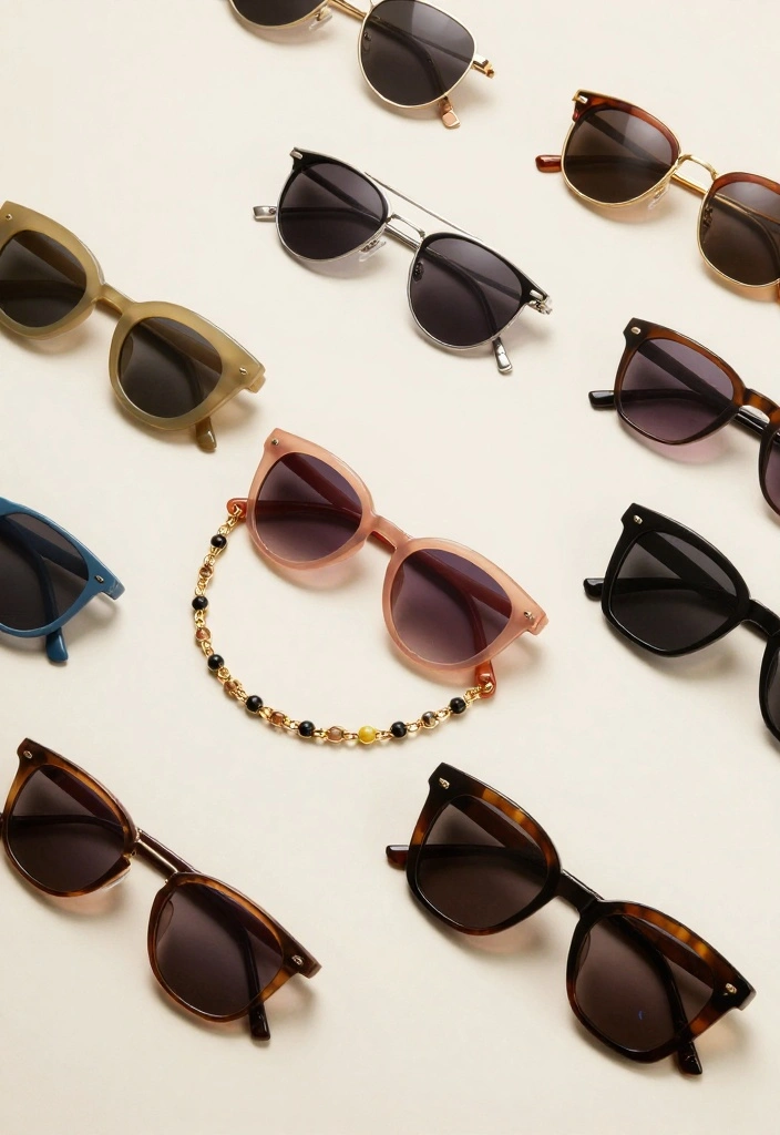 29 Must-Have Accessories to Level Up Women's Korean Apparel Fashion - 28. Statement Sunglasses Chains 1