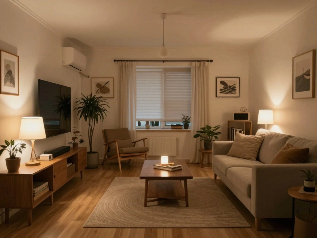 How to Transform Your Living Room into a Cozy Retreat - Step 5: Incorporate Warm Lighting 1