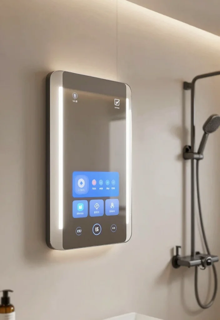 15 Bathroom Ideas for a Functional and Stylish Everyday Space - 10. Smart Tech Integration 1