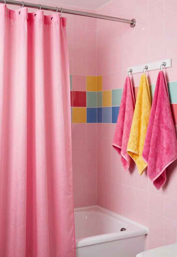 15 Bathroom Ideas for a Functional and Stylish Everyday Space - 11. Playful Color Schemes 1