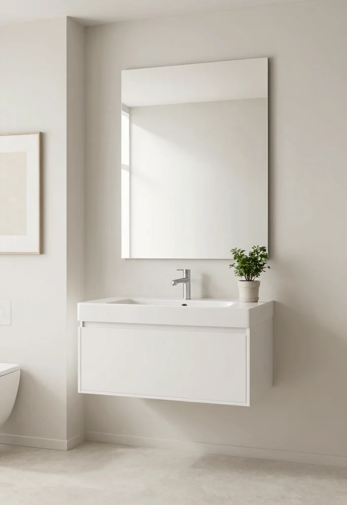 15 Bathroom Ideas for a Functional and Stylish Everyday Space - 8. Minimalist Design 1